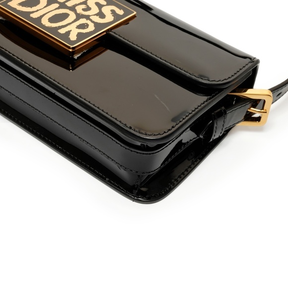 Christian Dior Black Miss Flap Bag - Picture 6 of 9